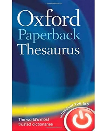 Oxford Paperback Thesaurus - Oxford - Usado