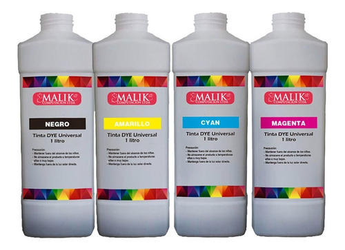 4 Litro De Tinta Premium Impresoras Canon®  G1100 2100 3100