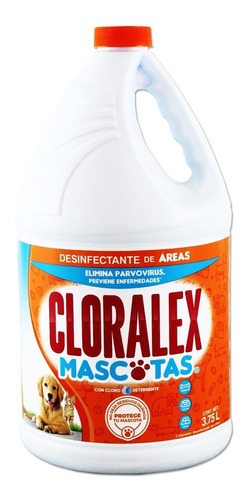 Limpiador Desinfectante Cloralex Mascotas 3.75 Lt