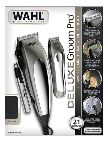 Máquina Wahl Combo Deluxe Groompro