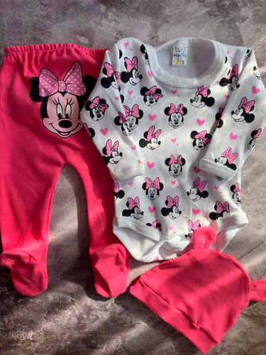 Conjunto Bebe Algodon Personajes