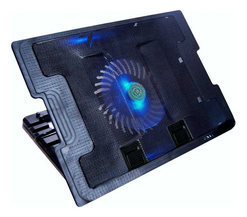 Base Cooler Ventilador Para Notebook Gamer Led Ajustable