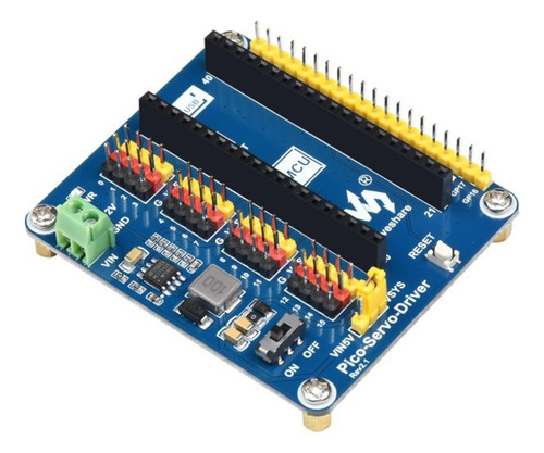 Módulo Servocontrolador 16 Canales, 16 Bits Raspberry Pi