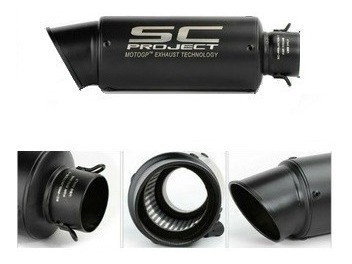 Proyecto Escape Sc Para Moto Deportivo Universal R6 Ktm Mt07