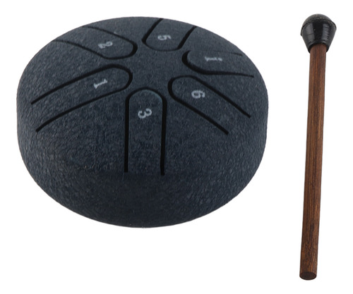 Minitambor Handpan Professional De 6 Notas Worry Tongue