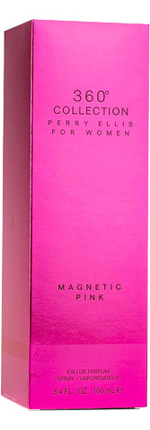 Perry Ellis 360º Collection Magnetic Pink For Wom 100ml Edt