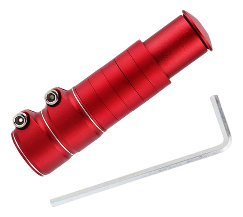 Adaptador De Vástago De Manillar De Rojo 13cmx3.5cm