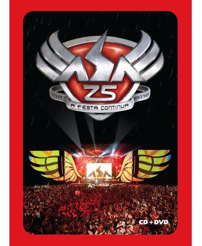 Dvd + Cd Asa De Águia - 25 Anos A Fests Continua