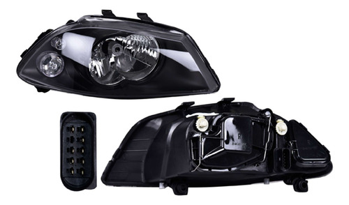 (par) Faros Manual/elec Un As Seat Ibiza 2007 2008 Depo