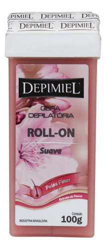 Cera Depilatória Roll-On Suave Depimiel 100g