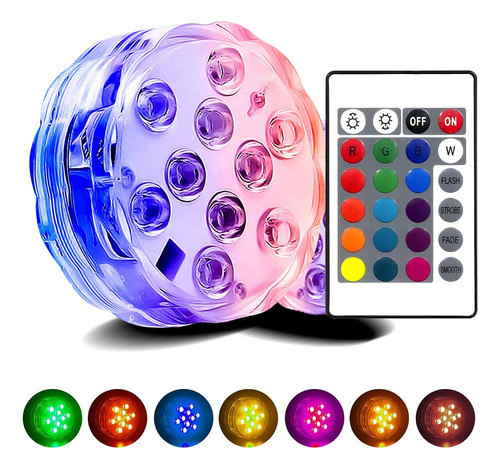 Luces Led Sumergibles, Luces Led Sumergibles Control Re...