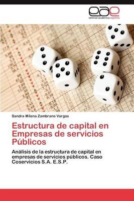 Libro Estructura De Capital En Empresas De Servicios Publ...