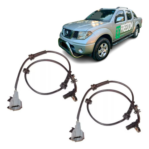 Par Sensor Freio Abs Dianteiro Nissan Frontier 05/12 Xterra