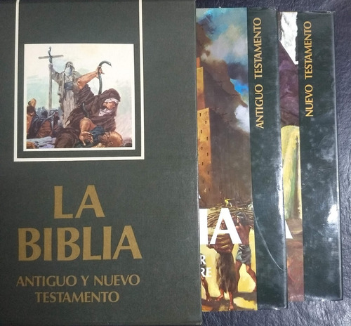 La Biblia Dos Tomos - Tapa Dura Con Caja - Oportunidad Nueva