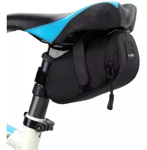 Bolsa para sillín de bicicleta, bolsa trasera para asiento de bicicleta,  MTB B-SOUL Alforja para bicicleta