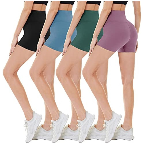 Shorts De Ciclista Para Mujer Paquete De 4 Talla Xl