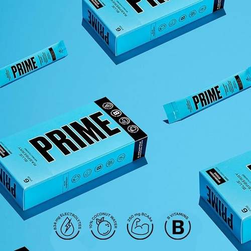 Prime Drink By Logan Paul X Ksi - Blue Raspberry (x6)