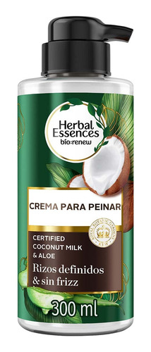 Crema Para Peinar Herbal Essences Leche De Coco Y Aloe 300ml