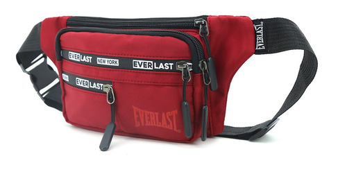 Riñonera Everlast  Anti Robo Divisiones Extensible Camping