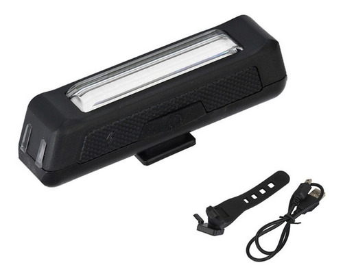 Luz Led Bici Recargable Usb Impermeable