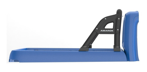 Imagen 2 de 2 de Barra De Estilo Sport De Acero Negro Cabina Doble - Amarok
