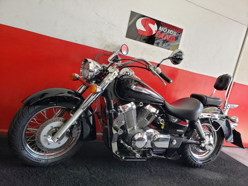 Honda Shadow 750 2006 Preta Preto