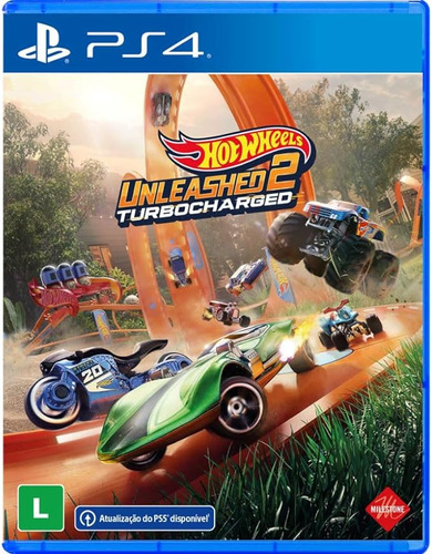 Hot Wheels Unleashed 2 Turbocharged Ps4 Midia Fisica