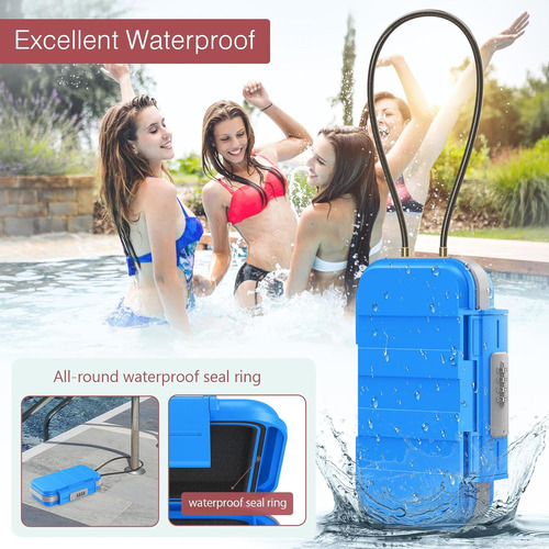 Caja Fuerte Impermeable Con Combinación Para Viajes