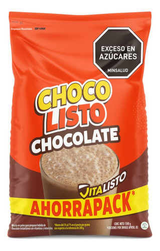 Modificador Chocolisto X 1500 G