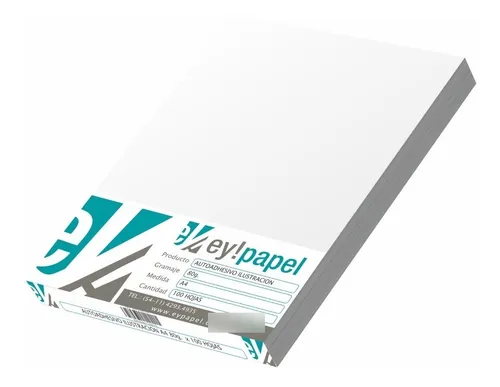 comprar Autoadhesivo Fasson Ilustracion A4 X 100 Hojas Apto Laser