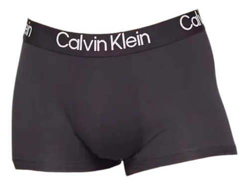 Boxer Trunk Calvin Klein Ultra-soft Negro 3 Pack Para Hombre