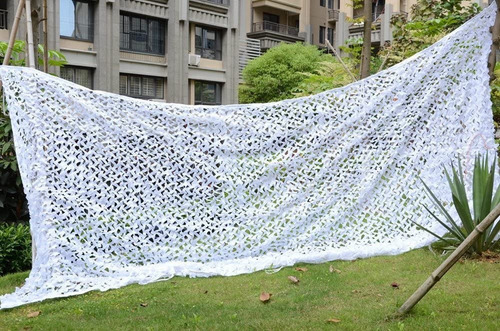 Imagen 10 de 10 de Media Sombra Red De Camuflaje Vela Sombrilla X M2 Toldo
