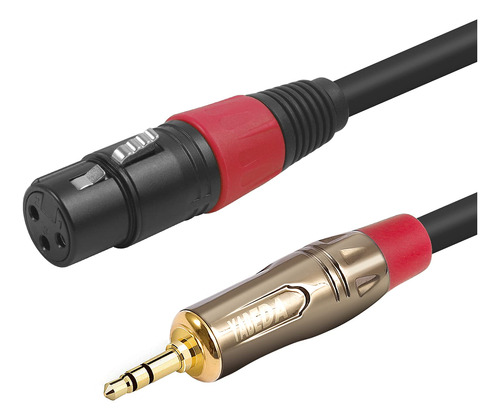 Yabeda Cable Xlr A 1 8, Hembra Xlr Desequilibrada A Mini Jac