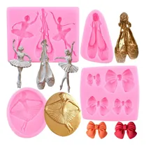 Comprar Lkdquthm Ballet Dancer Moldes De Silicona Zapatos De Ballet