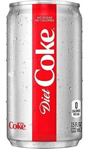 Mini-latas De Coca-cola, 7.5 Fl Oz (paquete De 24)