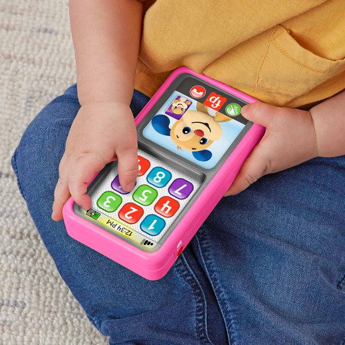 Fisher-price Juguete Smartphone Deluxe De Aprendizaje Rosa