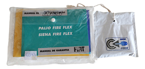 Manual Do Proprietário Chave Reserva Palio Siena Fire Flex (Usado)