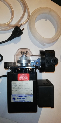 Bomba Dosificadora Química Cloro Chem-feed C-6125p 30psi