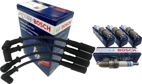 Cables + Bujias Bosch Fiat Doblo Cargo 1.4 Fire Evo