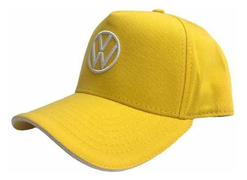 Boné Emotion Amarelo Original Vw