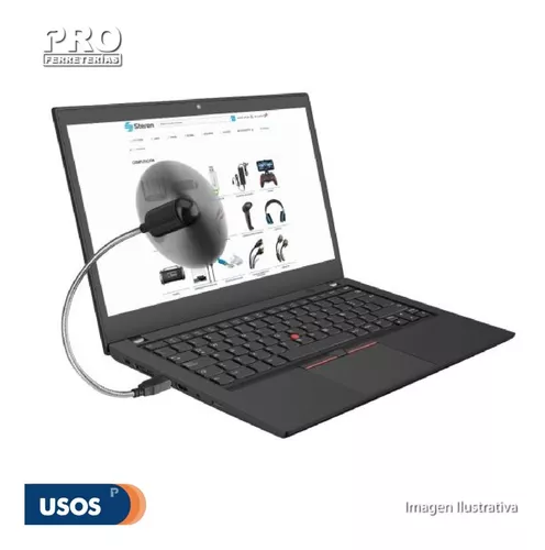 Ventilador USB con cuello flexible