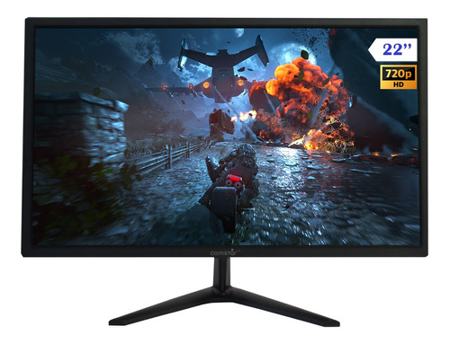 Monitor Led Comstar 22'' Nuevo Vga Hdmi 60hz Alta Definicion