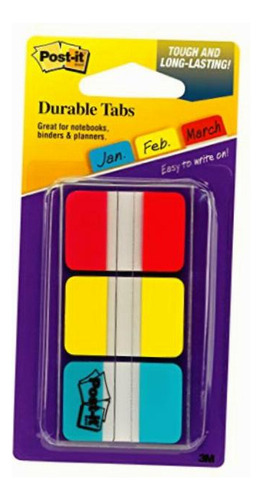 Bandeiras adesivas rígidas Post-it de 3 m, cores