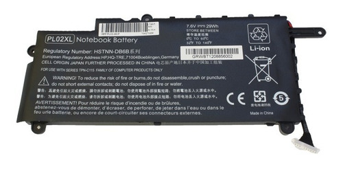 Batería Compatible Con Hp Pavilion 11 X360 11-n X360 Pl02xl