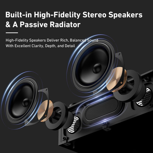 Reproductor Vinilo Bluetooth Hi-fi Cartucho Tocadiscos
