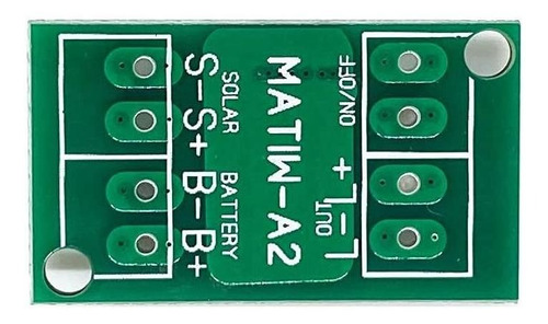 Modulo Lampara Led Solar Automático Para Panel Y Bateria