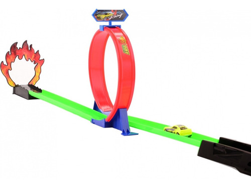 Pista De Autos Doble Giro Track Racing Loop Speed Power 360