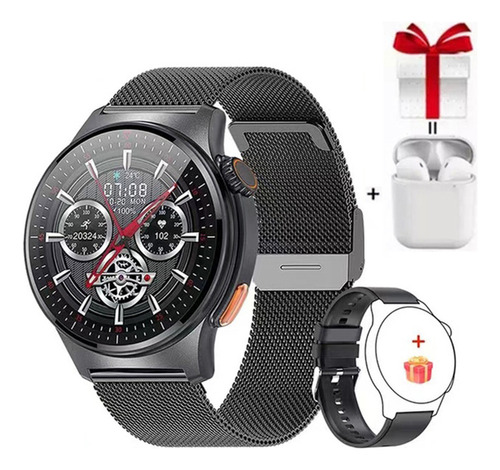 Reloj Inteligente Qw49 Para Hombre Y Mujer Para Xiaomi Ios