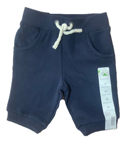 Pantalon Joggings Bebe Little Wonders Algodón Frizado Puños