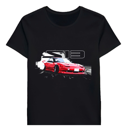 Remera Nissan S13 240 Red Drifting 111651605